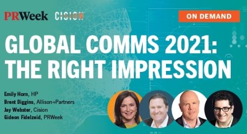[On-demand Webinar]  Global Comms 2021: The Right Impression